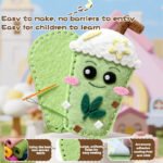 DIY Felt Sewing Kits-Making Own Milk Tea Cup - DIY Felt Sewing Kits - yanxidiy