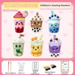 DIY Felt Sewing Kits-Making Own Milk Tea Cup - DIY Felt Sewing Kits - yanxidiy