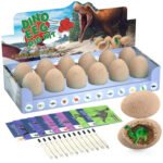 DIY Dino Eggs Excavation Kits - Archaeology - yanxidiy