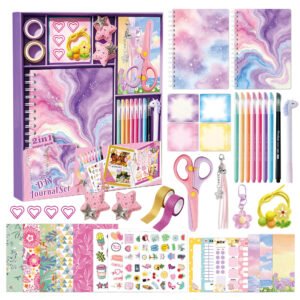 DIY Diary Set – Notebook- Scrapbook - DIY Journal Kit - yanxidiy