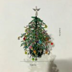 DIY Beaded Christmas Tree Kit - DIY Fuse Beads Kits - yanxidiy