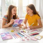 DIY Diary Set – Notebook- Scrapbook - DIY Journal Kit - yanxidiy
