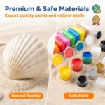 DIY Shell Painting Craft Kit - DIY Painting Kit - yanxidiy