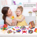 1200PCS Pipe Cleaner Pompoms DIY Craft Kits - Others - yanxidiy