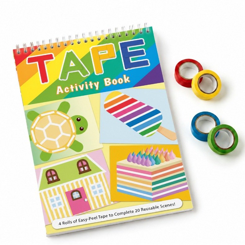 DIY Paper Craft Kits-Coloring Tape Stickers - DIY Foam & Paper Craft Kits - yanxidiy