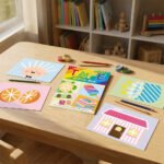 DIY Paper Craft Kits-Coloring Tape Stickers - DIY Foam & Paper Craft Kits - yanxidiy