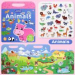 Repeatedly Pasted Children Sticker Activity Book - Sticker Activity Books - yanxidiy