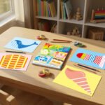 DIY Paper Craft Kits-Coloring Tape Stickers - DIY Foam & Paper Craft Kits - yanxidiy